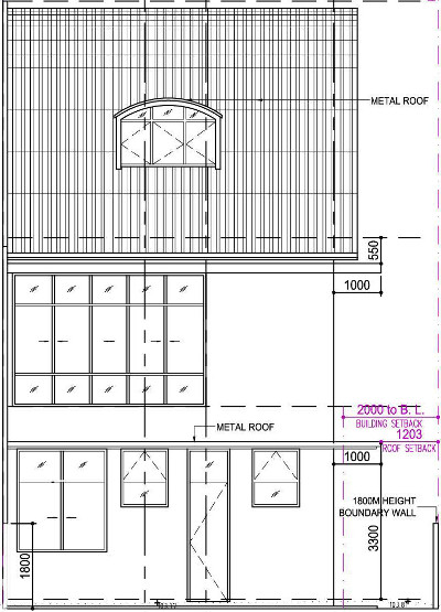 Rear Elevation Rear Elevation