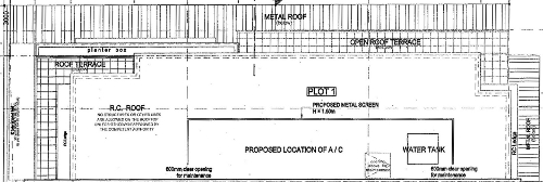 Plot 1 Roof Plot 1 Roof